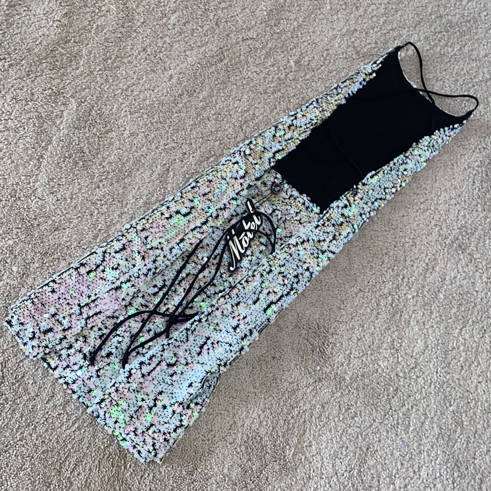 Motel Rocks Unicorn Irridescent Sequin Hedi Dress - Picture 14 of 16
